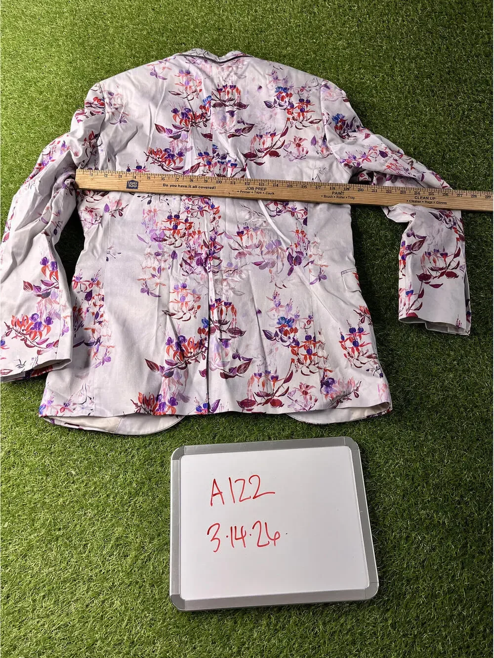 Topman Skinny Fit Floral Blazer Jacket 40R Mens